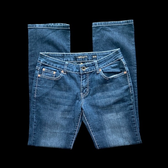 Ed Hardy | Cyber Y2K embroidered bootcut embellished gothic grunge vintage jeans - Picture 2 of 10